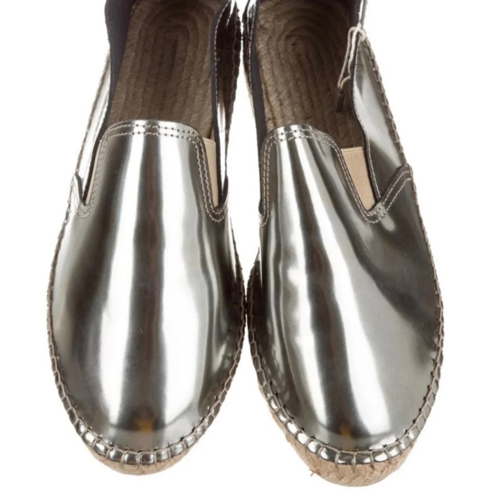 Prism of London Silver Espadrilles NWOT